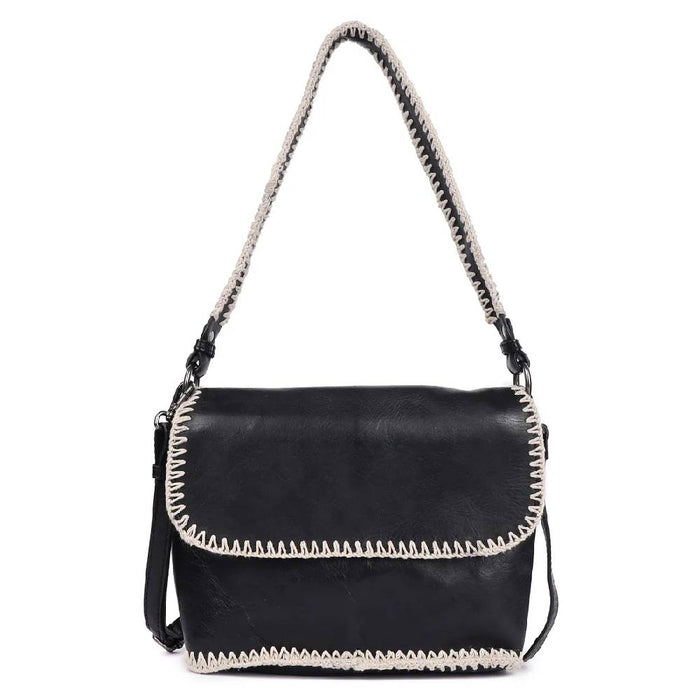 Ambrose Leather Crossbody Bag - Black WOMEN - Accessories - Handbags - Crossbody bags Latico Leathers