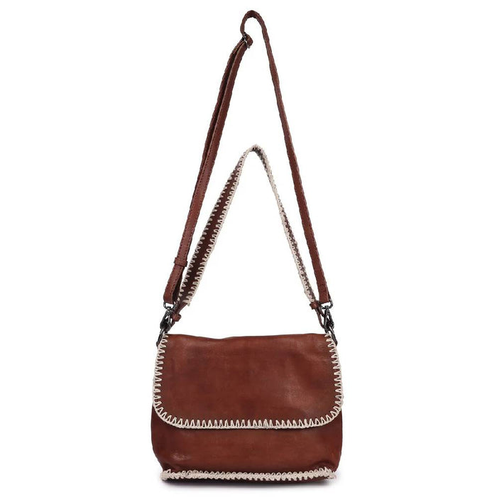 Ambrose Leather Crossbody Bag - Almond WOMEN - Accessories - Handbags - Crossbody bags Latico Leathers