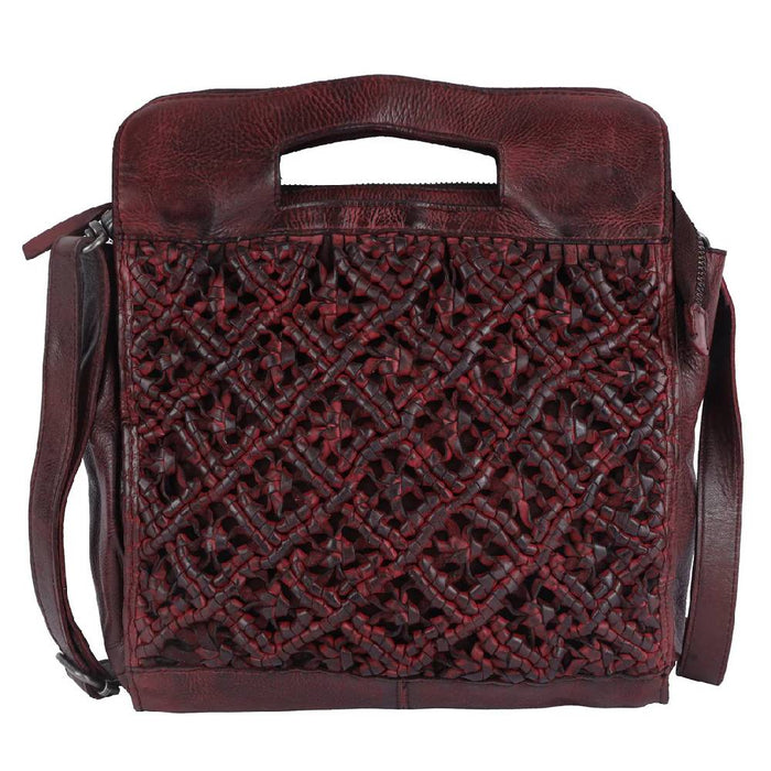 Deja Leather Crossbody Bag - Burgundy WOMEN - Accessories - Handbags - Crossbody bags Latico Leathers