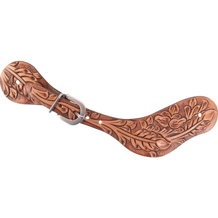 Cashel Antique Leaf Spur Strap Tack - Spur Straps Cashel