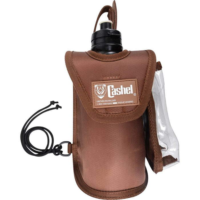 Cashel Bottle / GPS Holder Tack - Saddle Accessories Cashel Brown