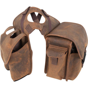 Cashel Medium Leather Horn Bag Tack - Saddle Accessories Cashel