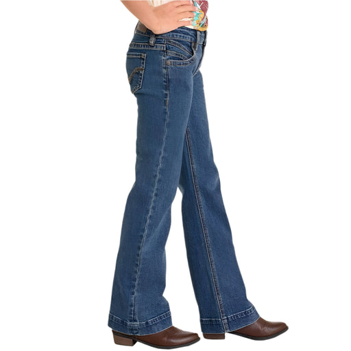 Rock & Roll Denim Girl's Signature Embroidered Trouser KIDS - Girls - Clothing - Jeans Panhandle