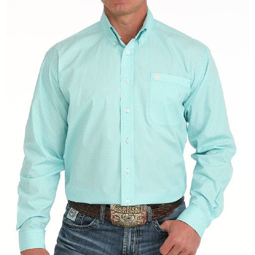 Cinch Men's Geo Print Button Down Western Shirt MEN - Clothing - Shirts - Long Sleeve Cinch