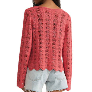 Azura Crochet Sweater Top WOMEN - Clothing - Sweaters & Cardigans Z Supply