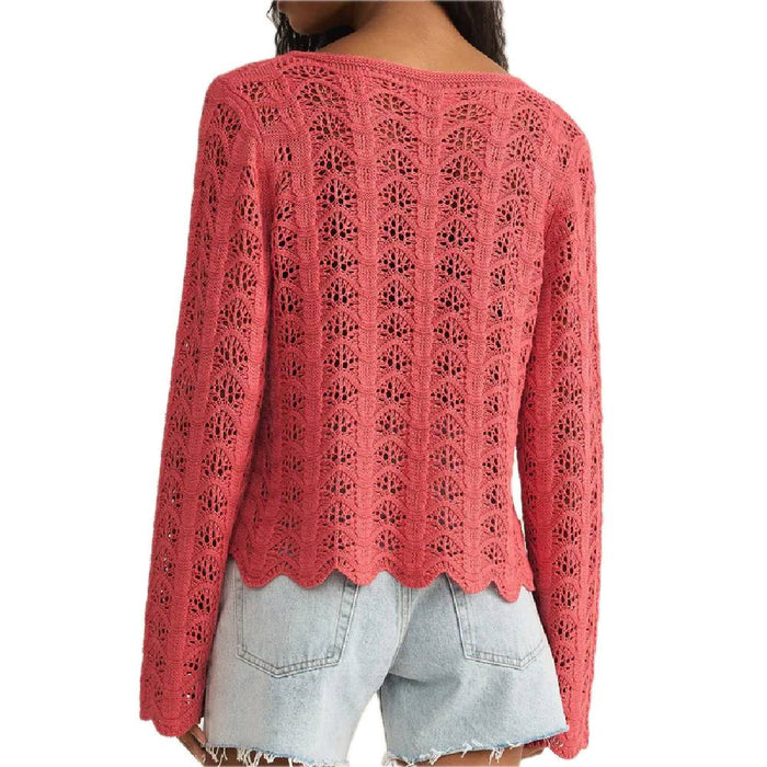 Z Supply Azura Crochet Sweater Top WOMEN - Clothing - Sweaters & Cardigans Z Supply