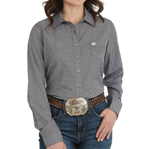 Cinch Women's Areanflex Geo Print Button Down Shirt WOMEN - Clothing - Tops - Long Sleeved Cinch