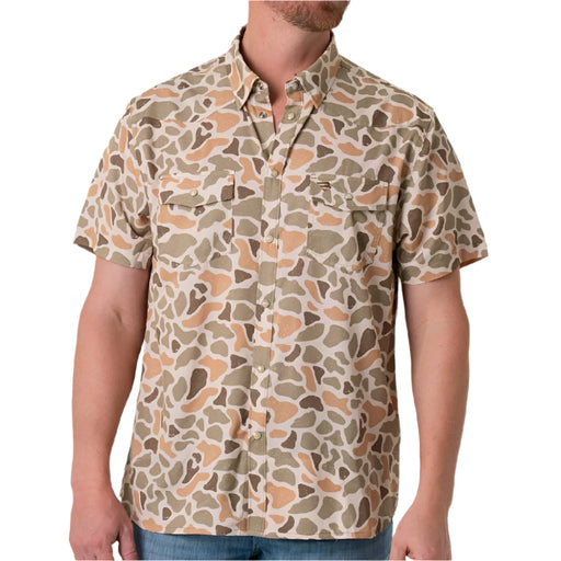 Burlebo Performance Western Shirt - Venado Camo MEN - Clothing - Shirts - Short Sleeve Burlebo