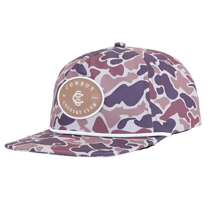 Cowboy Patch Hat - Camo HATS - BASEBALL CAPS Cowboy Country Club