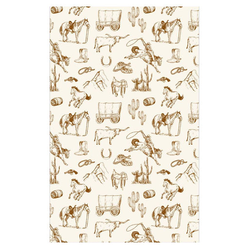 Double-Sided Hand Towel - Western Cream HOME & GIFTS - Tabletop + Kitchen - Kitchen Decor Crae Home