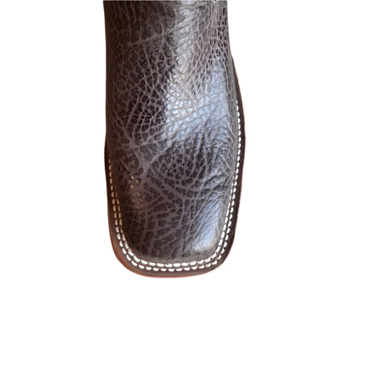 Anderson Bean Chocolate Roma Black Rose Boot - FINAL SALE *Size 5.5B WOMEN - Footwear - Boots - Exotic Boots Anderson Bean Boot Co.