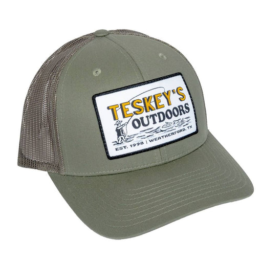 Teskey's Outdoor Fly Fishing Cap - Solid Loden TESKEY'S GEAR - Baseball Caps Teskey's