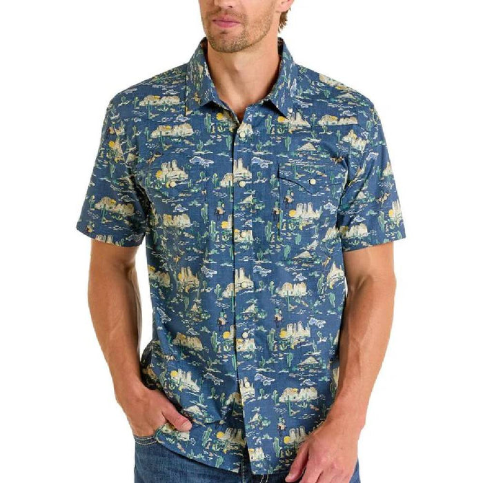 Panhandle Slim Men's Pearl Snap Shirt MEN - Clothing - Shirts - Short Sleeve Panhandle