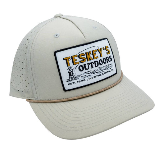 Teskey's Outdoors Fly Fishing Cap - Solid Oak Milk TESKEY'S GEAR - Baseball Caps Teskey's