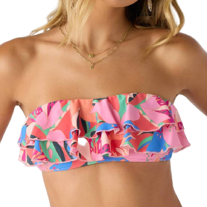 O'Neill Cabana Floral Diaz Bandeau Bikini Top - FINAL SALE WOMEN - Clothing - Surf & Swimwear - Swimsuits O'Neill