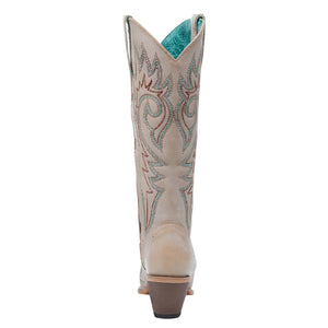 Corral Snip Toe Embroidery Tall Western Boot Bone WOMEN - Footwear - Boots - Western Boots Corral Boots