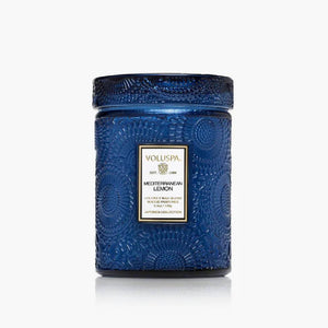 Voluspa Mediterranean Lemon Small Jar Candle HOME & GIFTS - Home Decor - Candles + Diffusers Voluspa