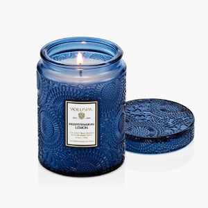 Voluspa Mediterranean Lemon Small Jar Candle HOME & GIFTS - Home Decor - Candles + Diffusers Voluspa