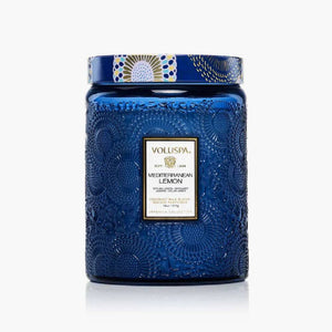 Voluspa Mediterranean Lemon Large Jar Candle HOME & GIFTS - Home Decor - Candles + Diffusers Voluspa