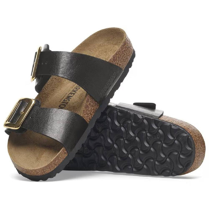 Birkenstock Sydney Luxe Buckle - Graceful Licorice WOMEN - Footwear - Sandals Birkenstock