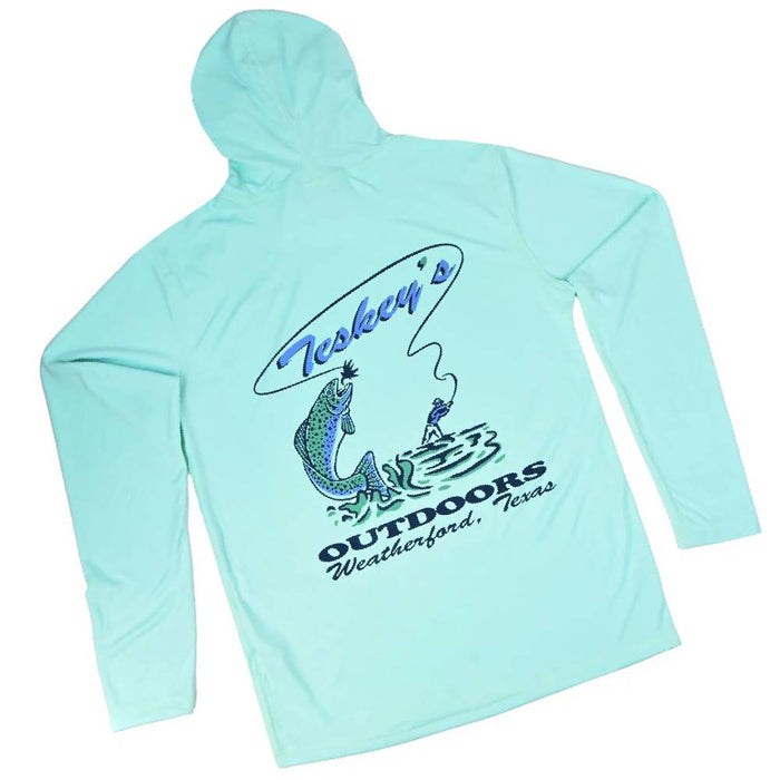 Teskey's Fly Fishing UV Performance Hoodie TESKEY'S GEAR - LS T-Shirts Teskey's