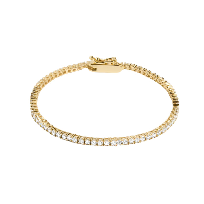 Gold Tennis Bracelet WOMEN - Accessories - Jewelry - Bracelets Sami Jewels