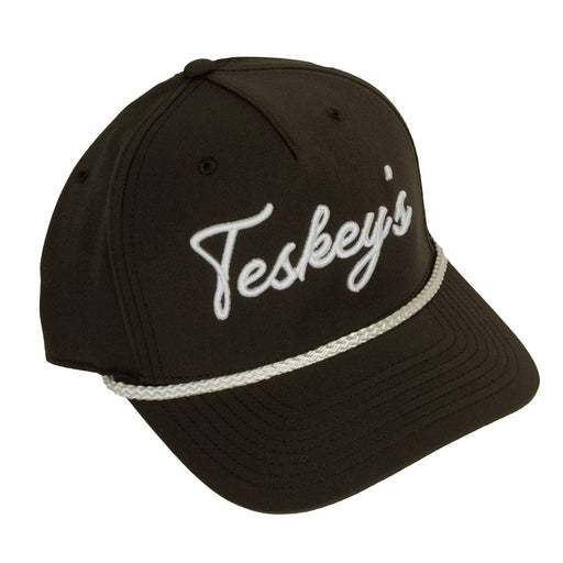 Teskey's Script 3D Cap - Dark Olive TESKEY'S GEAR - Baseball Caps Teskey's