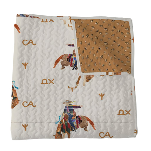 Casey Cowgirl Patchwork Linen Baby Blanket KIDS - Baby - Baby Accessories Ida Mae Home