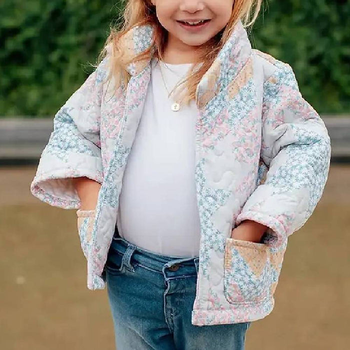 Girl's Adeline Patchwork Quilted Jacket KIDS - Girls - Clothing - Outerwear - Jackets Ida Mae Home