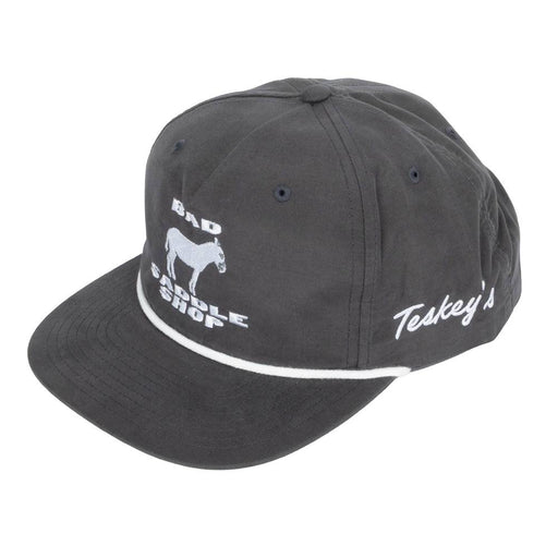 Teskey's Bad Burro Saddle Shop Cap - Charcoal TESKEY'S GEAR - Baseball Caps Teskey's