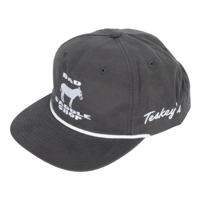Teskey's Bad Burro Saddle Shop Cap - Charcoal TESKEY'S GEAR - Baseball Caps Teskey's