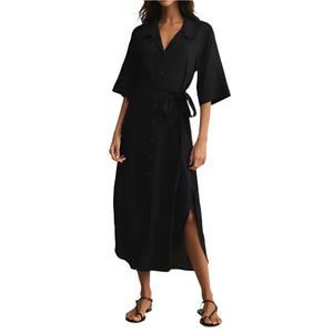 Brise Linen Midi Dress WOMEN - Clothing - Dresses Z Supply