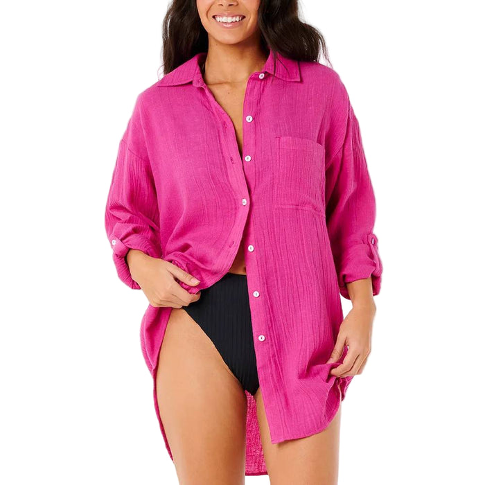Rip Curl Women's Premium Surf Holiday Shirt WOMEN - Clothing - Surf & Swimwear - Cover-Ups Rip Curl