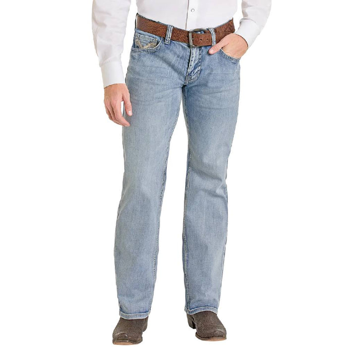 Rock & Roll Denim Men's Rope Stitch Straight Leg Jean MEN - Clothing - Jeans Panhandle