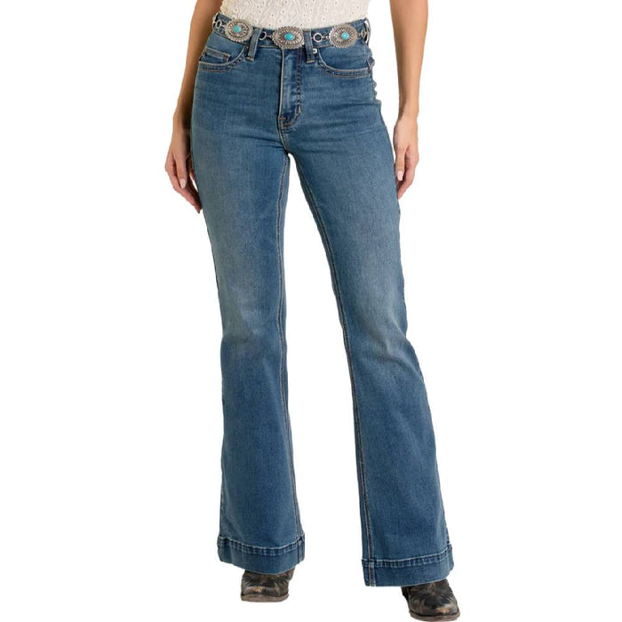 Rock & Roll Denim Women's High Rise Trouser WOMEN - Clothing - Jeans Panhandle