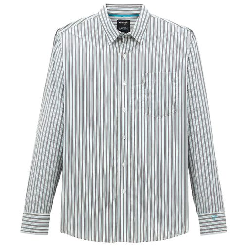 Wrangler Men's Cody Johnson Stripe Button Down Shirt MEN - Clothing - Shirts - Long Sleeve Wrangler