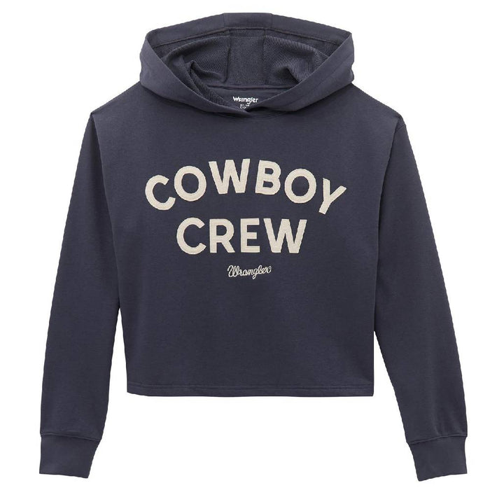 Wrangler Women's Cowboy Crew Cropped Hoodie WOMEN - Clothing - Pullovers & Hoodies Wrangler