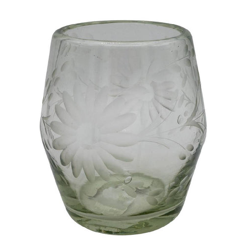 Crystal Stemless Wine Glass - Sunflower HOME & GIFTS - Tabletop + Kitchen - Drinkware + Glassware Rose Ann Hall Designs