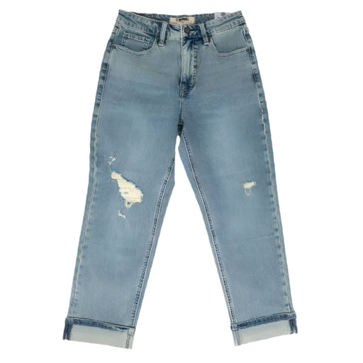 Rock & Roll Denim Women's Distressed Cropped Jean WOMEN - Clothing - Jeans Panhandle