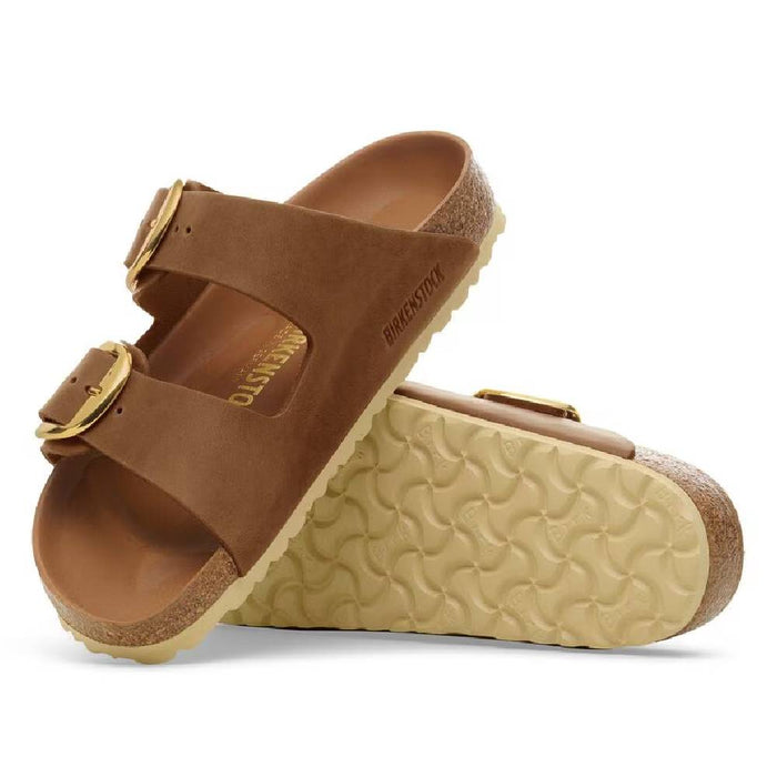 Birkenstock Arizona Big Buckle - Cognac Leather WOMEN - Footwear - Sandals Birkenstock