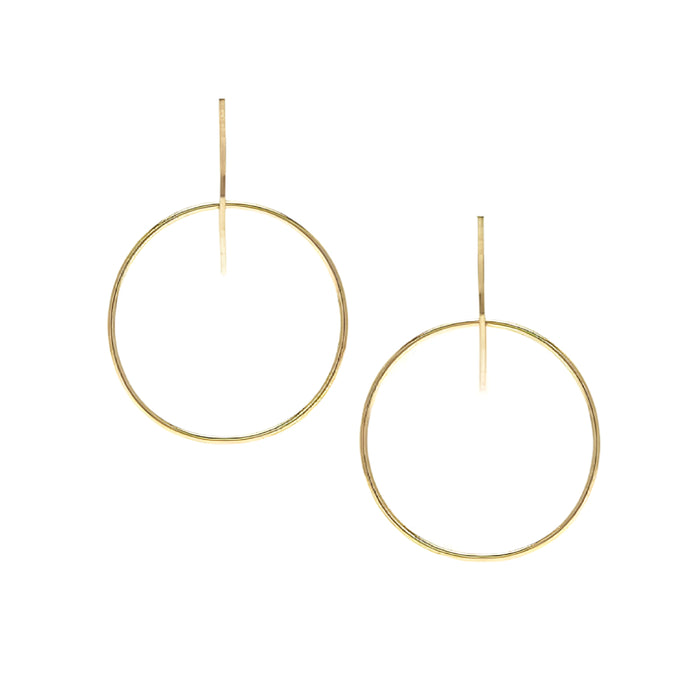 Sabrina Gold Earrings WOMEN - Accessories - Jewelry - Earrings Yochi NY