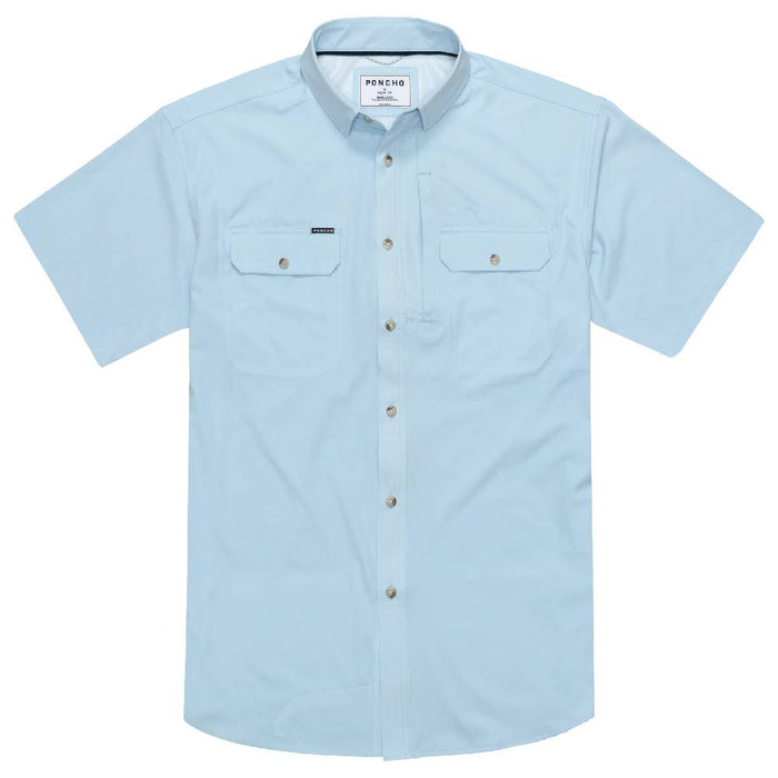 Poncho The Blue Steel Original Shirt MEN - Clothing - Shirts - Short Sleeve Poncho Outdoors