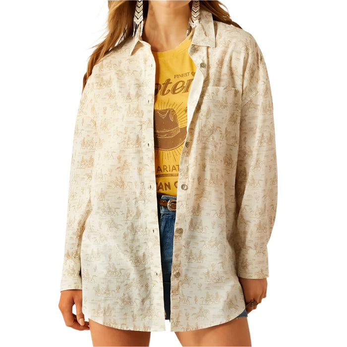 * Ariat Women's Poppy Summer Overshirt - FINAL SALE WOMEN - Clothing - Tops - Long Sleeved Ariat Clothing