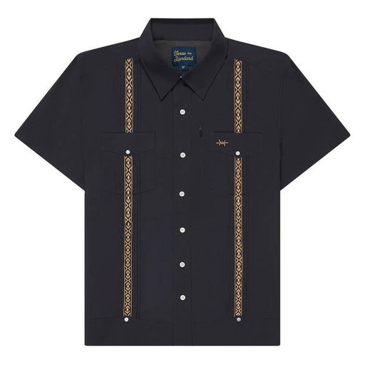 Texas Standard Guayabera Libre Button Down Shirt - Diablo Oro MEN - Clothing - Shirts - Short Sleeve Texas Standard