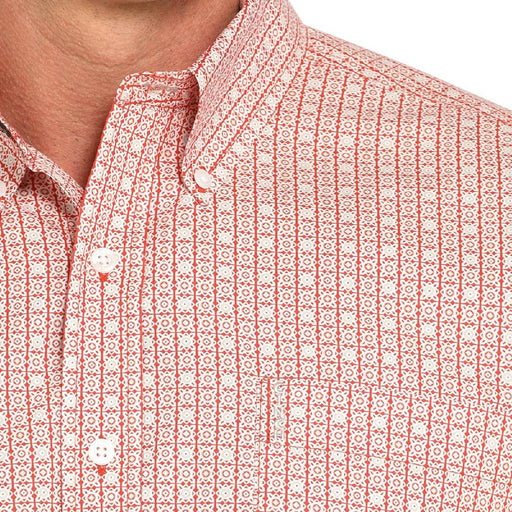 Cinch Men's Modern Geo Print Button Down Shirt MEN - Clothing - Shirts - Long Sleeve Cinch