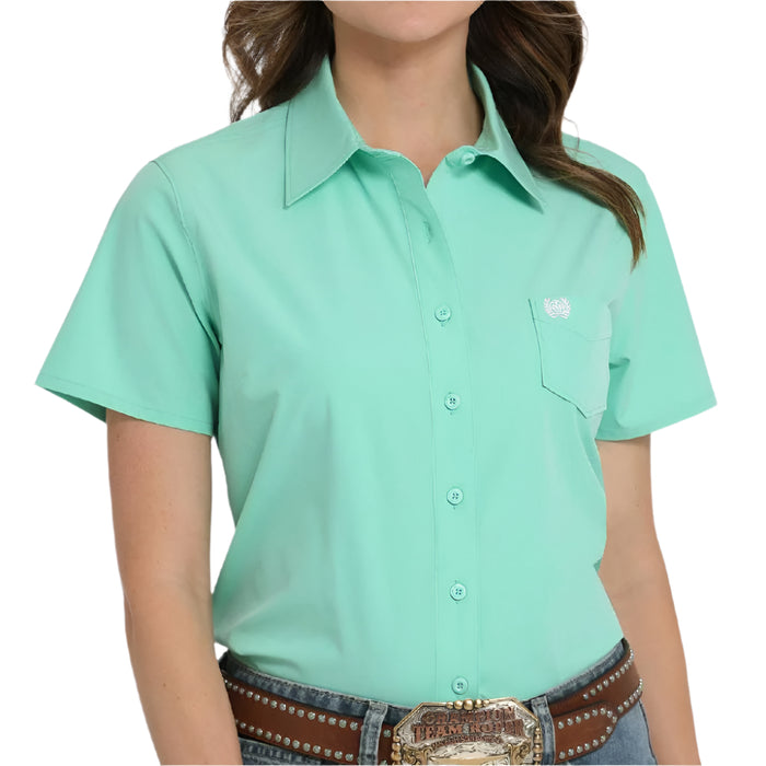 * Cinch Women's Arenaflex Button Down Shirt - FINAL SALE WOMEN - Clothing - Tops - Short Sleeved Cinch