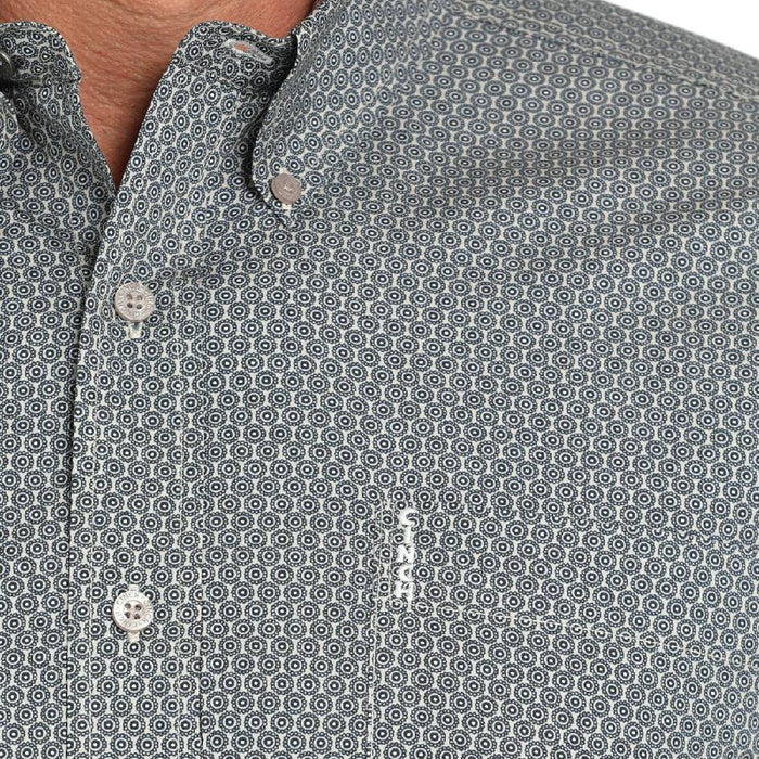 Cinch Men's Modern Geo Print Button Down Shirt MEN - Clothing - Shirts - Long Sleeve Cinch