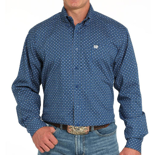 Cinch Men's Geo Print Button Down Shirt MEN - Clothing - Shirts - Long Sleeve Cinch