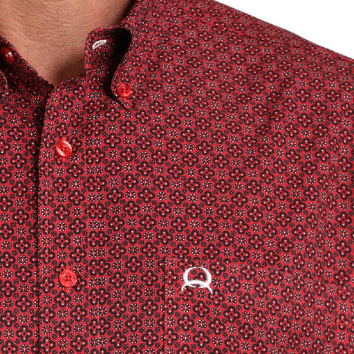 Cinch Men's Arenaflex Geo Print Button Down Shirt MEN - Clothing - Shirts - Short Sleeve Cinch