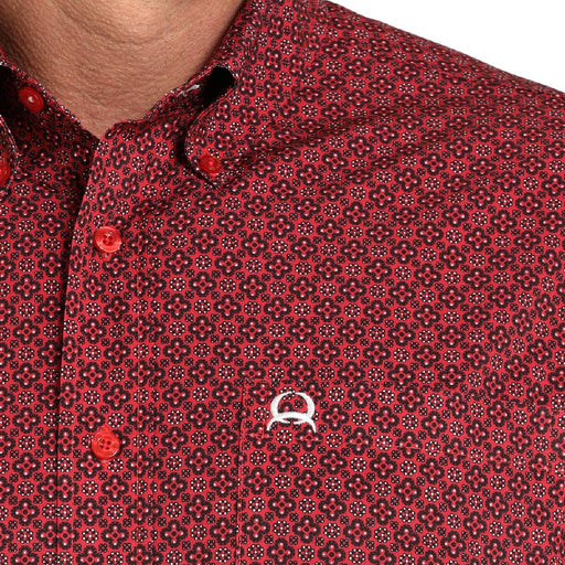 Cinch Men's Arenaflex Geo Print Button Down Shirt MEN - Clothing - Shirts - Long Sleeve Cinch